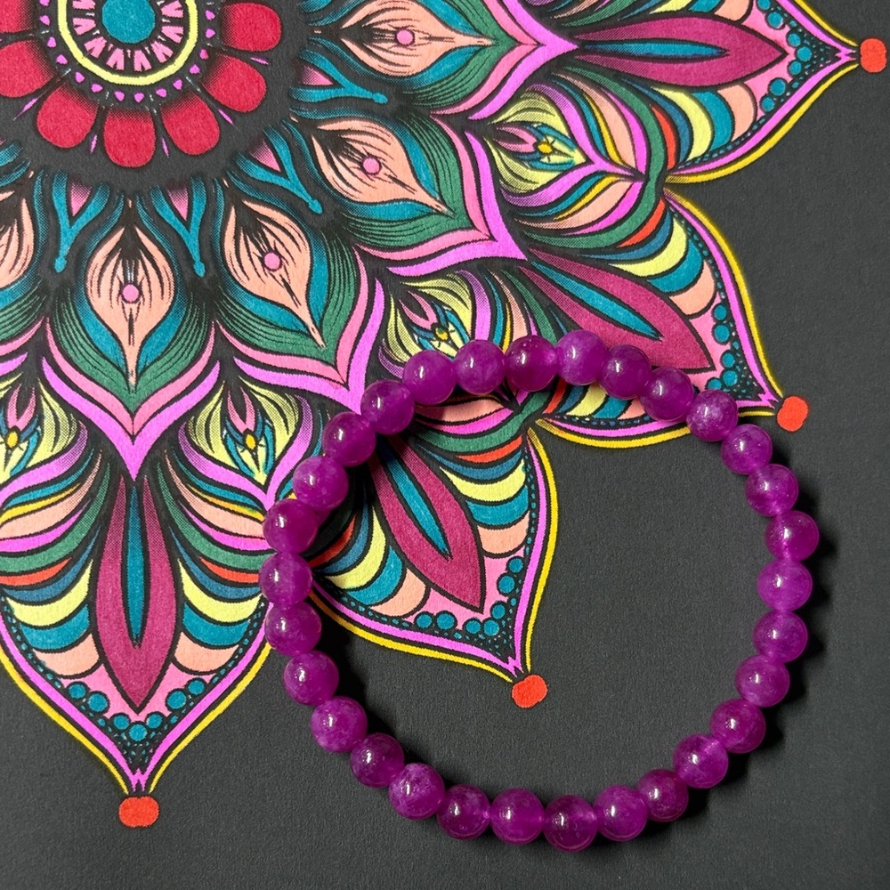 Natural Watermelon Tourmaline Bracelet